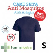 Camiseta antimosquitos stingbye camiseta manga corta  | talla s | color marino